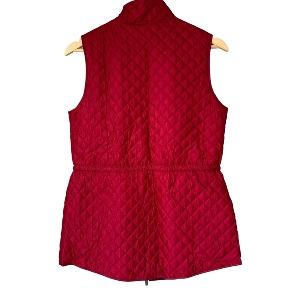 Chico’s ZEnergy Red Lightweight Reversible Puffer Vest, Small - Picture 9 of 14